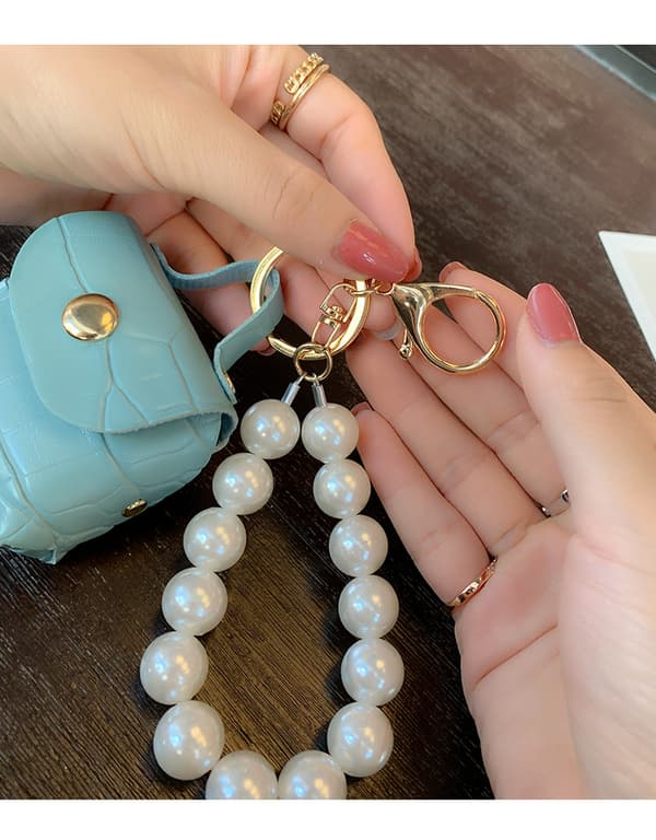 Mini pungbøjle med nøglering til små accessories