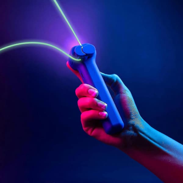 Selvlysende Loop Lasso, tau-oppskyterpropell, Loop Lasso-strengskyter 50% tilbud [D] green