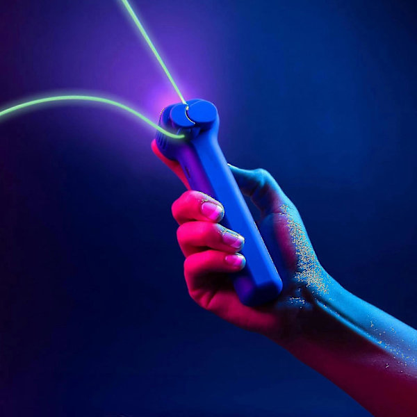 Självlysande Loop Lasso, replansering Propeller, loop Lasso String Shooter 50% Erbjudande[D] green