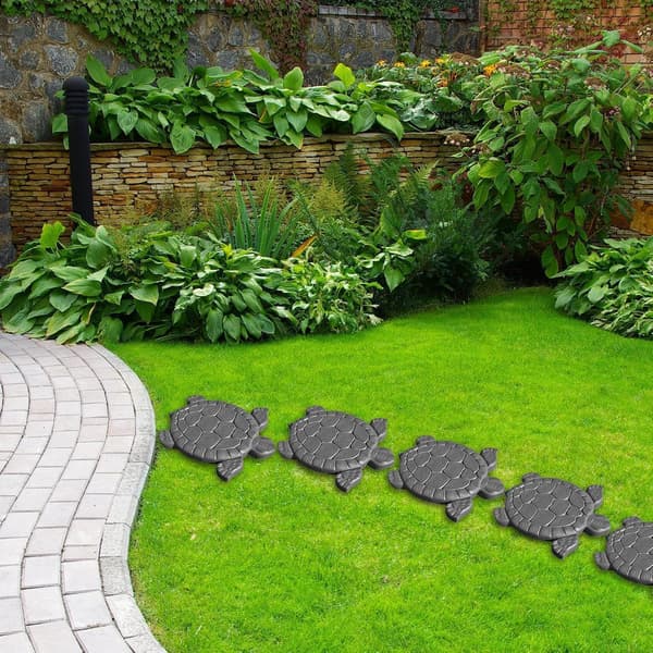 Betonforme | Genanvendelige skildpaddeformede belægningsforme, skildpaddeformede cementbetonforme (D)