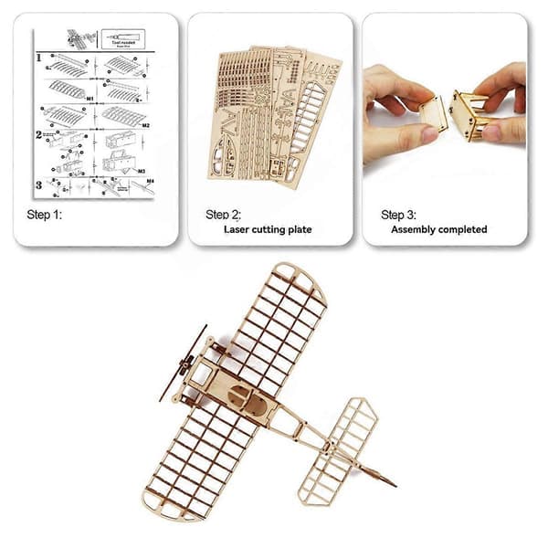 Flymodell Tre Simulering Leke Lett Tre Flymonteringsleke[D]