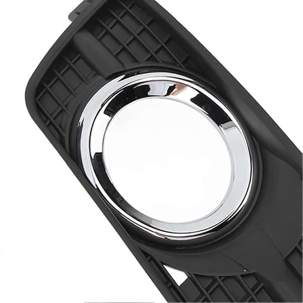2 stk. Front Tåkelys Lampe Deksel 25778388 Bezel Krom Trim Venstre Høyre Erstatning for SRX 2010‑2016[D] Solid Normal