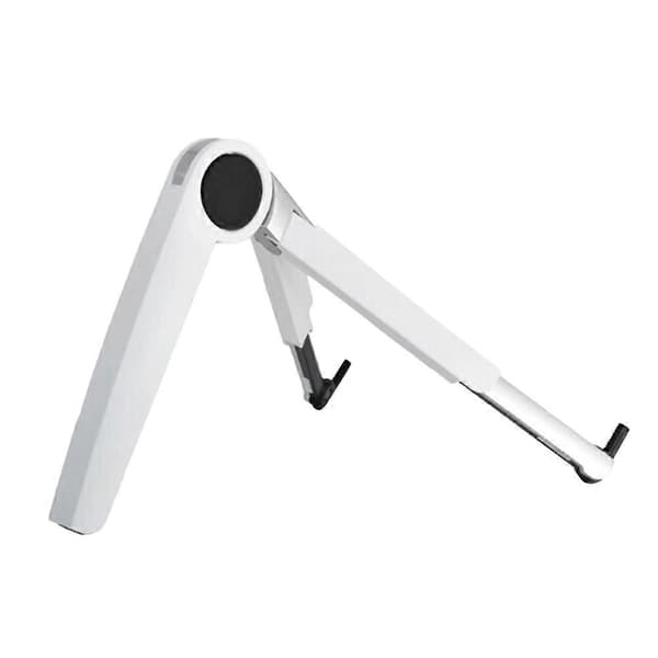 Justerbart Tabletställ Vikbar Lättviktsdesign För Laptop Och Tablet Resevänlig 1Set[D] White 20X5CM