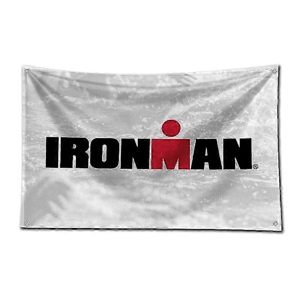 3x5 Ft I-ironmans Flag Polyester Digitaltrykt Banner Til Garage Vægkunst Udendørs Dekoration Med Messingøje T-triathlons[D] QZ90x150cm(35x59in) as the picture40173
