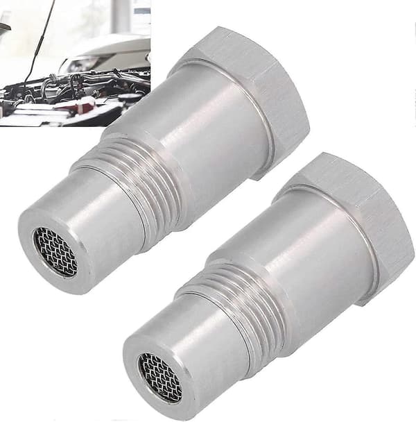 2 stk. Oxygen Sensor Adapter Hjælpemotor Svejsestik, M18x1.5[D]