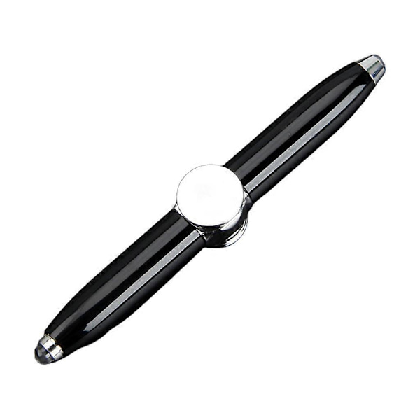 LED-snurrande kulspetspenna Fidget Spinner Hand Top Ljus EDC Stressavlastande Leksaker