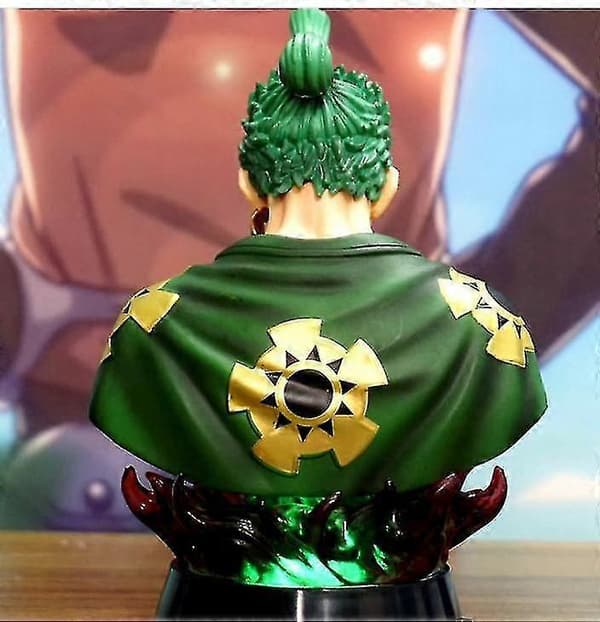One Piece -hahmo Roronoa Zoro Luffy Rintakuva PVC Toimintahahmolelut 16cm[D]