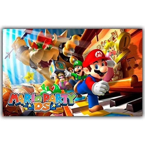 Super Mario Bros Puslespil 300/500/1000 Brikker Puslespil Legetøj DIY Legetøj Gaver til Børn Billede[D] 300 Pieces