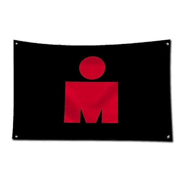 3x5 Ft I-ironmans Flagga Polyester Digitaltryck Banner För Garage Väggkonst Utomhusdekoration Med Mässingsöljetter T-triathlons[D] QZ90x150cm(35x59in) as the picture40161