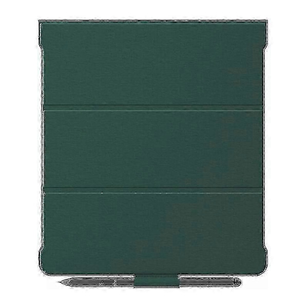 Stativtaske til Amazon Kindle Scribe i PU-læder + TPU med penneholder - Beskyttende cover til e-læser Green