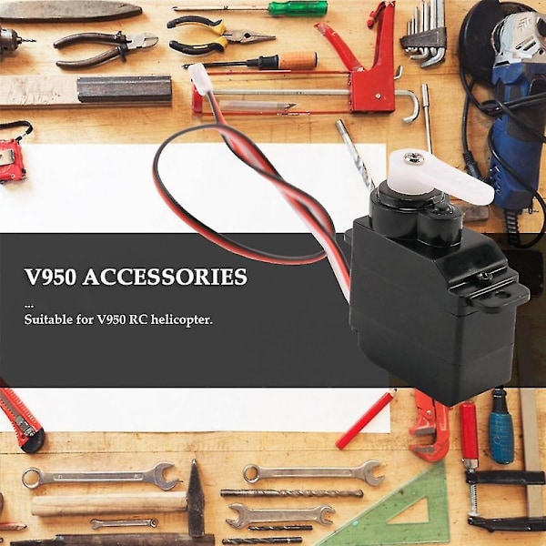 V950 Opgraderings Servo V950-014 til Wltoys V950 6Ch Rc Helikopter Reservedele[D]