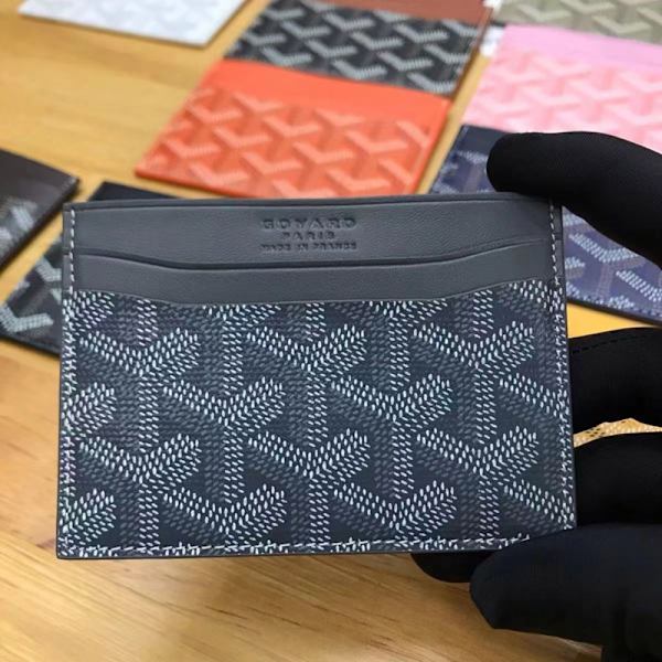 Gao Yade visitkortfodral unisex horisontellt hundtand multifunktionellt litet kortfodral skyddande klämma myntfodral mini