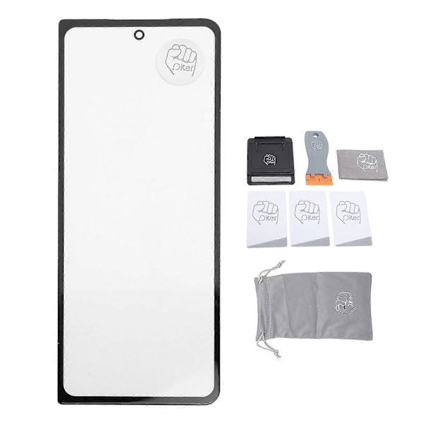 Skärmbyte för Galaxy Z Fold 4 5G F936 Professionell Yttre Lins Glasskärm med Adhes[D]