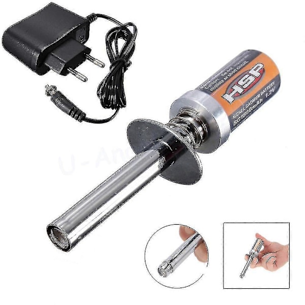 Rc 1,2 V 1800mah/3600mah Glödstiftstartantändare Hsp 80101 Laddningsbar för Bensin Nitro Motor Kraft 1/10 1/8 Rc Bil Reparation