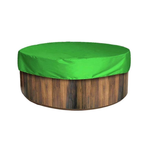 Badekar Cover Vandtæt Anti-uv Spa Boblebad Beskytter Udendørs Møbler Ny[D] Green
