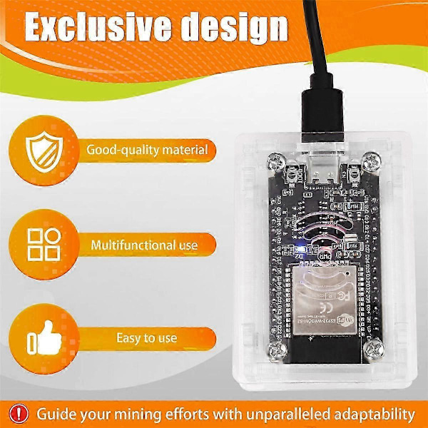 2025 Ny BTC Miner Solo Lotteri Miner 55KH/S Bitcoin BTC Miner Asic Mining Låg Effekt med Akrylhölje för H[D]