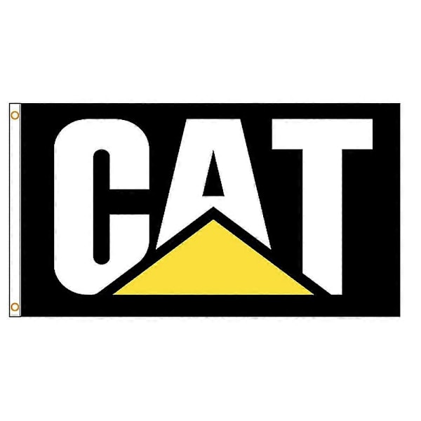 Caterpillar Engineering Machine -lippu 3x5 jalkaa [D] A 60 x 90cm
