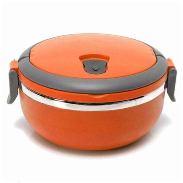 Madkasse Termokande i Rustfrit Stål Vakuumisoleret Bærbar A[D] Single layer orange