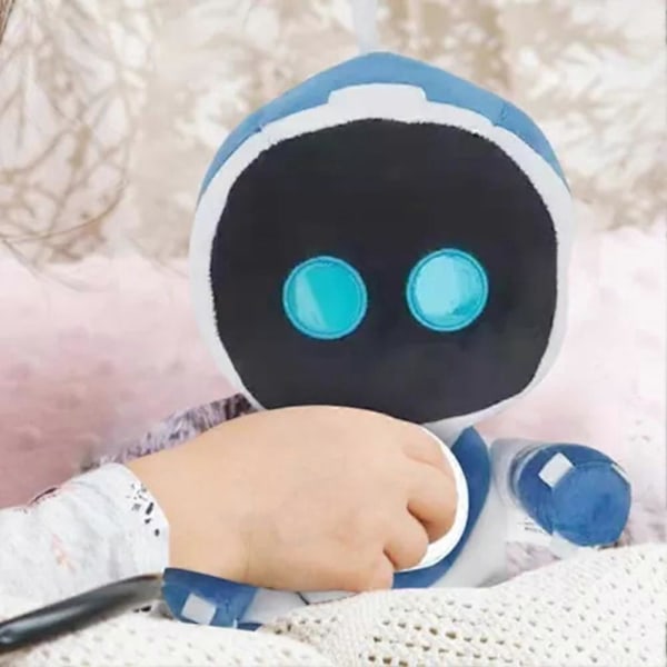 Astro-Bot Plysjdyr Koseleke Sansestimulerende Leke Med På Tur Leke Søt Myk Komfortdukke For Tenåringer Barn H