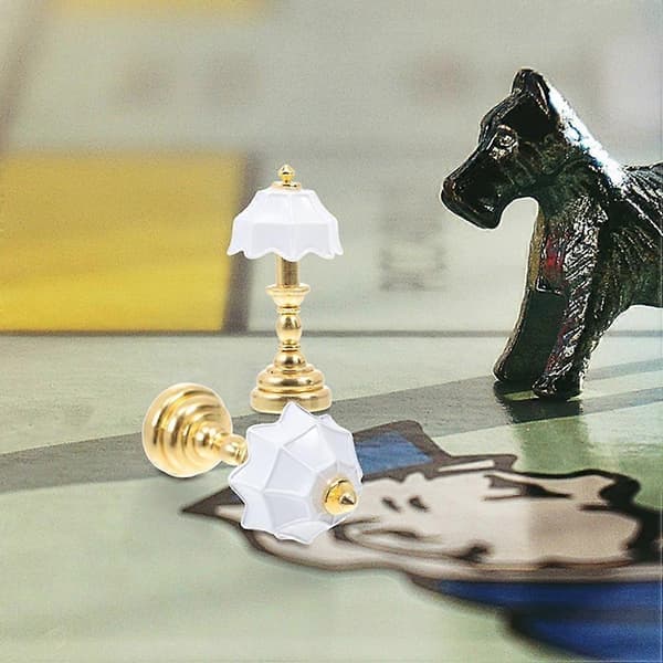 Mini Sengelampe Ornament Dekorativ Lampe til Hjemmet 3 stk.[D]