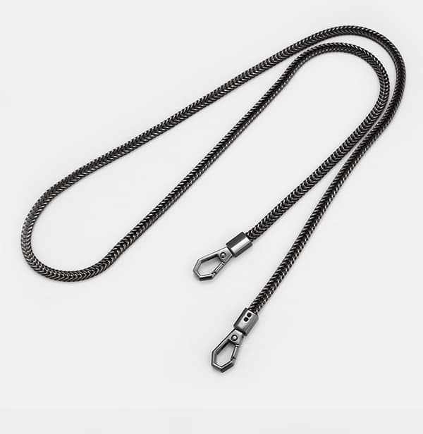 Rock Punk Kædebælte 40cm Sølv