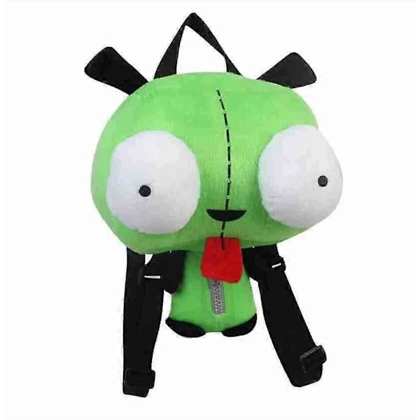Plush Leksaker Ny Alien 3D Ögon Robot Gir Söta Stoppade Plush Ryggsäck Grön Väska Julgåva 14 tum