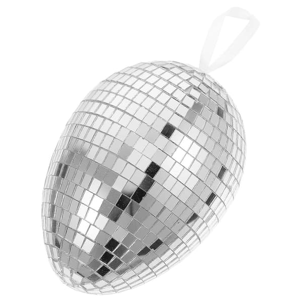 Reflekterende Diskokugle Ornament Hængende Sølv Mini Diskokugle[D]