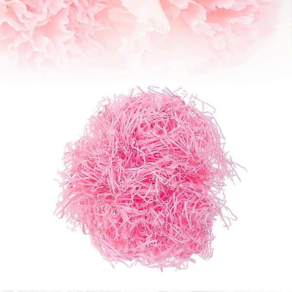Raffia Rivet Silke Förpackningslåda Tillbehör för 1-pack Rosa Lådfyllning[D]
