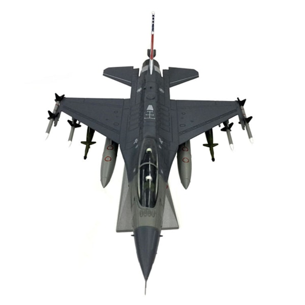 1:72 Skala F-16D Attackplan Metall Die-Cast Flygplan, Inkluderar Legering Stativ för att Fira Samling