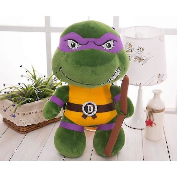 Sköldpaddor Plysch Plushie Samlarobjekt Ninja Plushies (Donatello)