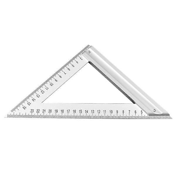 Tømrer Vinkel, Aluminium Vinkel Tømrer [D] 18CM