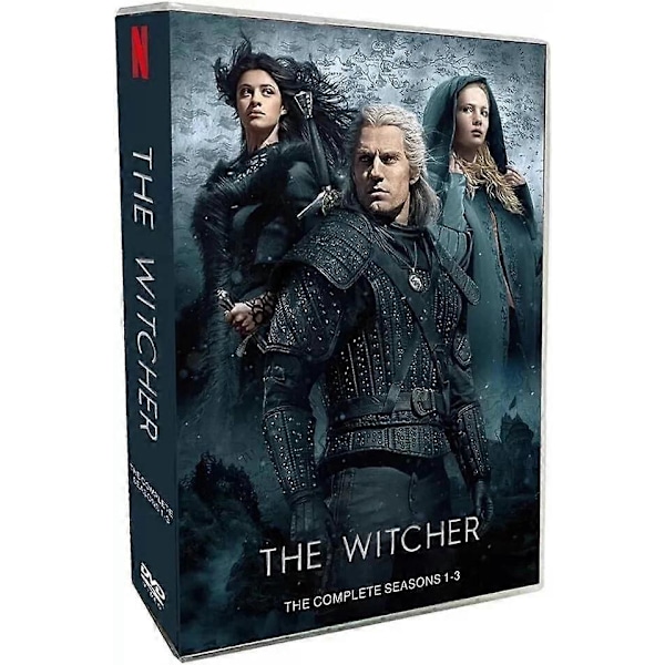 The Witcher Kausi 1-3 DVD TV-sarja 9-Levyn Uusi Box Set Englanti Ilmainen Toimitus[D]
