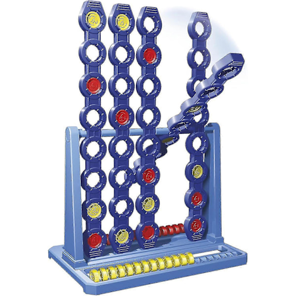 Connect 4 Spin Spelset Traditionellt Familjespel Strategispel Leksaker För Barn