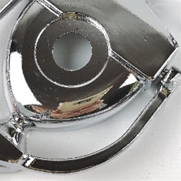 Solid dörrknack, stöldskyddande dörrknack, viktoriansk repmodell, dörrspegel titthål, dörrspegel med glaslins, A[D] Chrome