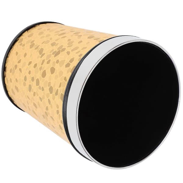 Kontorssøppelbøtte Retro Stil Søppeloppbevaring 25.50X20.00X20.00CM 1Sett[D] Multi 25.50X20.00X20.00CM