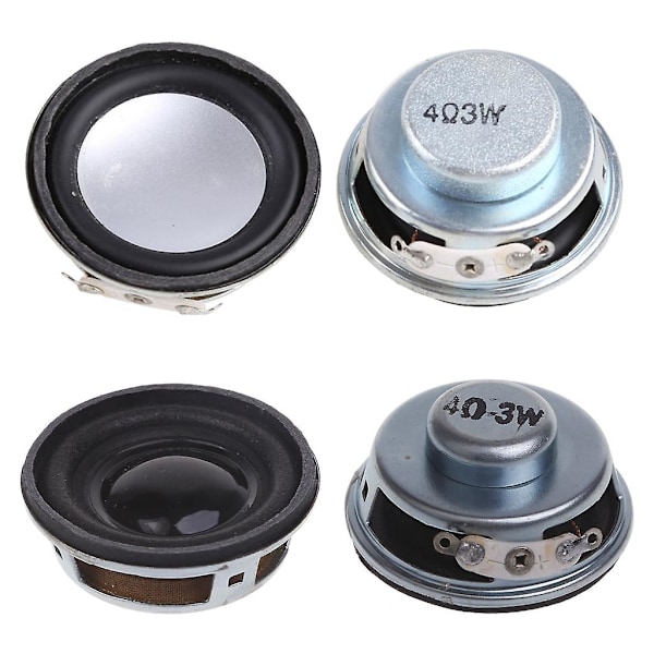 2 stycken/paket Minihögtalare för bärbara datorer 4 Ohm 3W Högtalare
