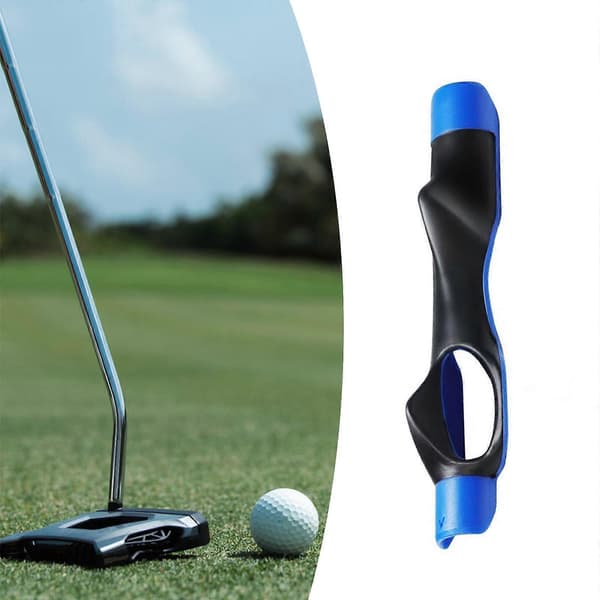 2 stk. Golf Grip Trainer Håndposisjonskorrigerer for svingstabilitet Øvelseshjelp[D] Yellow Blue