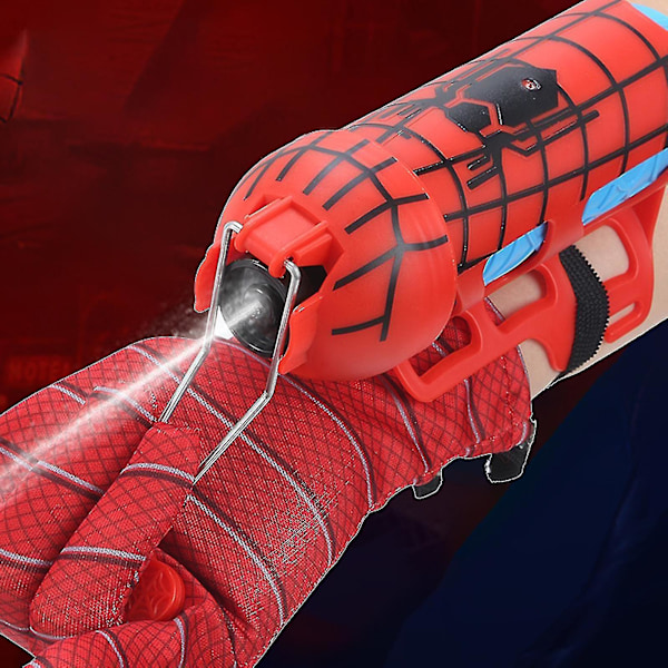 Spider-Man Håndleddsutstyr med Web Shooter Heltlansering - Spiderman Armbåndsleker -xh