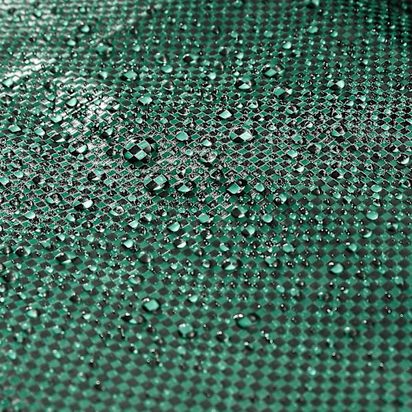 Sterke HageAvfallsposer - 272 Liter - 3 Sekker - Bonus 1 Par Hagehansker - Industrielt Stoff Og Håndtak - Grønn/hageAvfallsposer, Gjenbrukbare