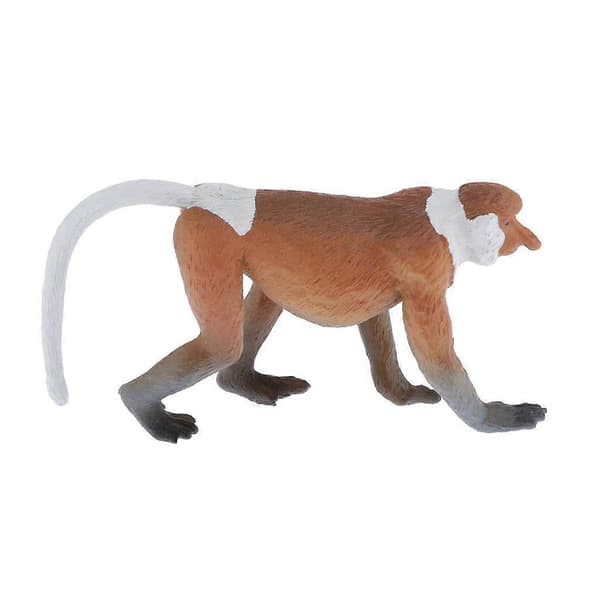 4x Plastdyr Små Figurer Modell for[D]