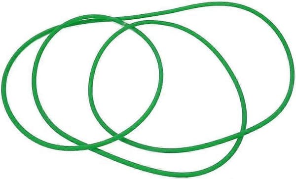 Cykeldrivrem, 185 cm, för cykeltränare, 5 mm omkrets, Grön[D]