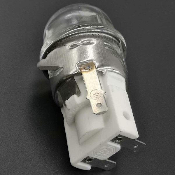 2-pack E14 Högtemperaturbeständig 300 Celsius 250V 25W Ugnslampa, Ugnslamphållare, Ugnsbelysning