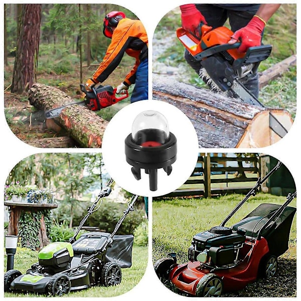 2 stk. Snap-in Primer Pære Pumpe, Karburator Primer Pære Udskiftning Primer Pærer Trimmer Blæser