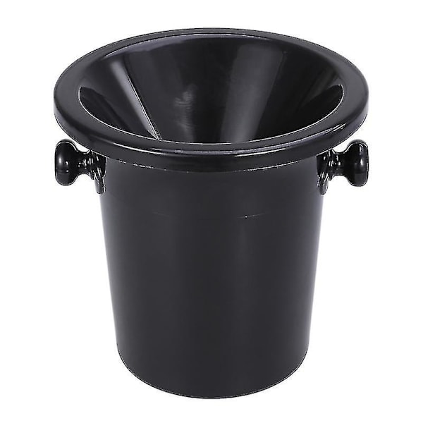 Vinsmakningsspyttfat Svart Vinsmakningsspyttfat Vinfat Plast Rund Dubbla Öron Isbehållare Vinsmakningstillbehör