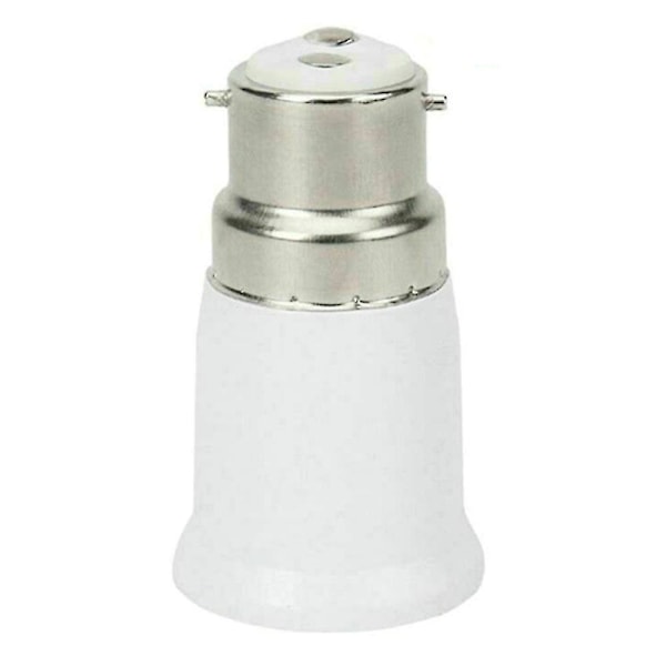 Bc B22 till Es E27 Adapter Bajonett Lock Edison Skruvlampa Konverter 1 Pc