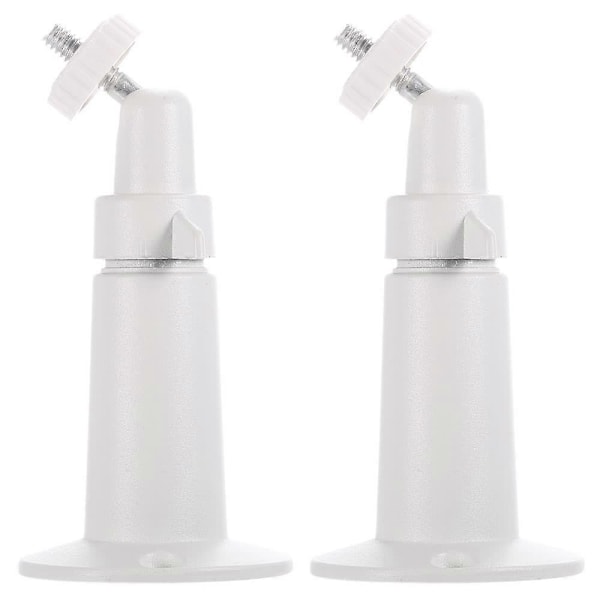 Justerbart metallfeste for vegg, bord og tak, sikkerhetsbrakett for Arlo/Arlo Pro-kamera - 2 stk/Svart[D] Multicolor 2Pcs/White