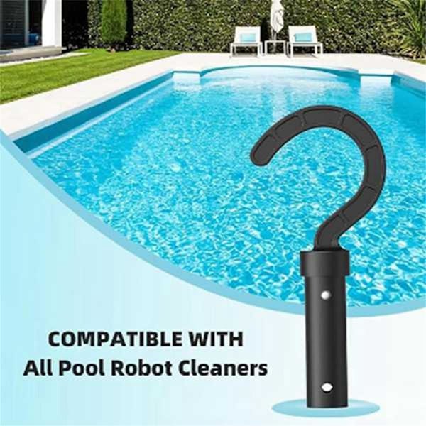 2 st Automatiska Poolrengöringstillbehör Krok - Kan Användas på Poolen eller Under Vatten för Användning med Poolrengöringsrobotar