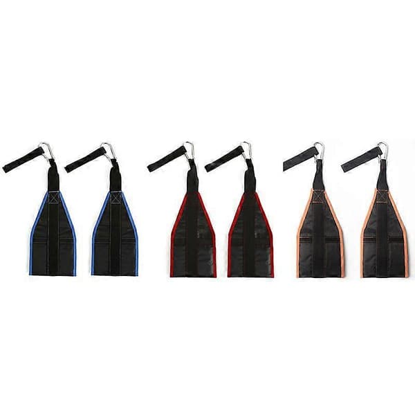 Fitness Maghängande Bälte för Mage Träningsremmar Stöd Pull-Up Sling[D] red