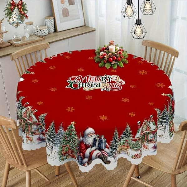 Runda juldukar 90x140 cm 6-pack [D]