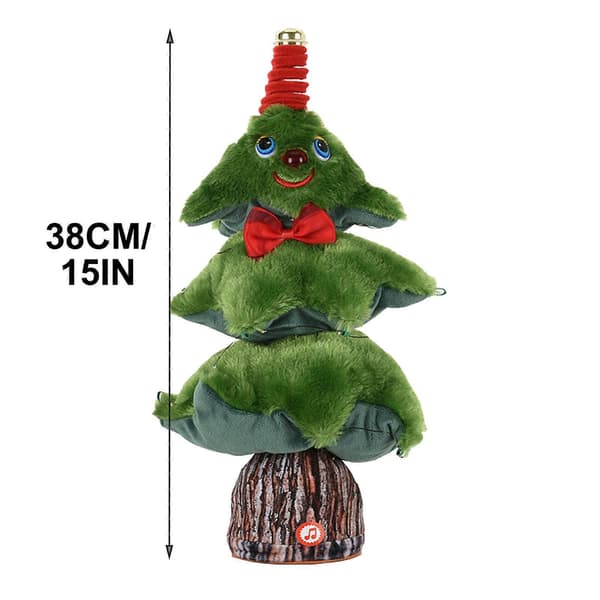 Leksaksjulgran som kan sjunga och dansa julklappar ornament leksaker[D] C